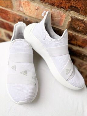 Adidas Women's Puremotion Adapt SPW Slip on Sneakers Shoes Cloud White size 10